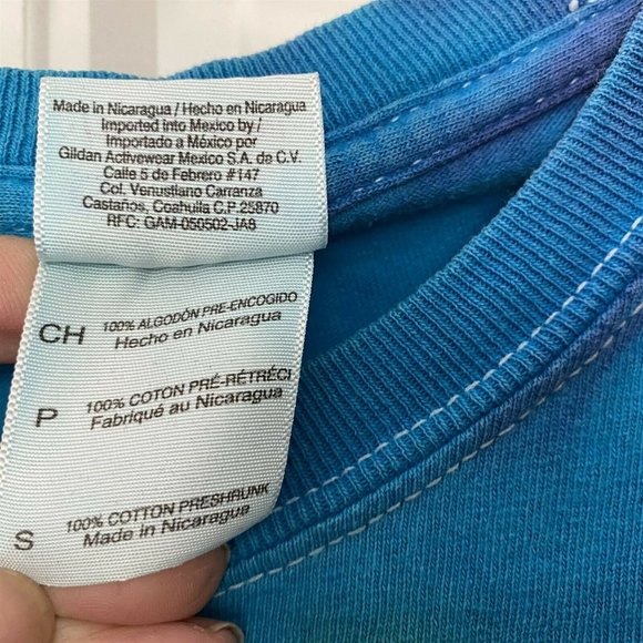 The Coastline Band Jim Quick Swamp Soul tie dye t-shirt size Small - Picture 5 of 8